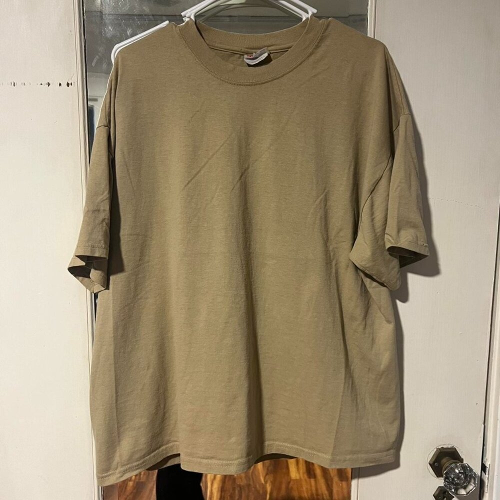 Blank Hanes Heavyweight SINGLE STITCH Tee